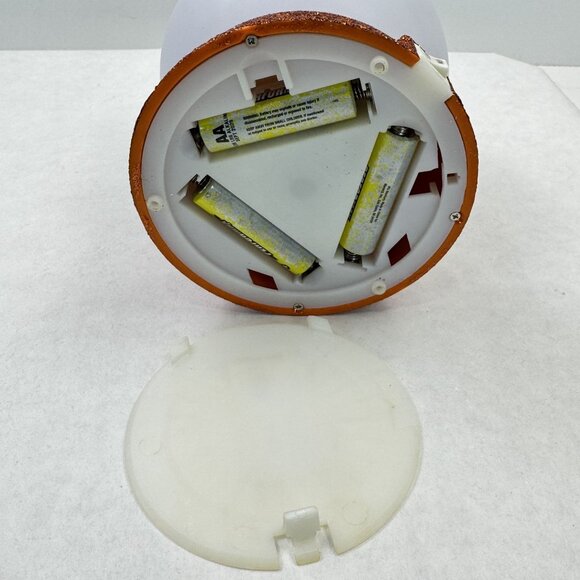 Halloween Ghost Pumpkin Light Up Decor 8.5" Glowing Bats Color-Changing Decor - Picture 10 of 17